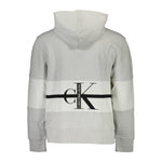 Calvin Klein Gray Cotton Men Sweater CA-16728-XL
