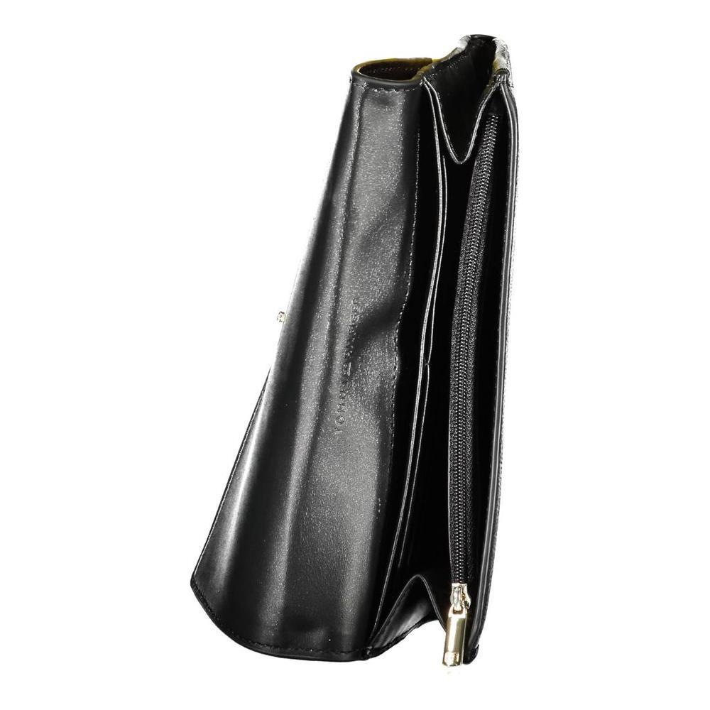 Tommy Hilfiger Black Polyethylene Wallet TO-16779