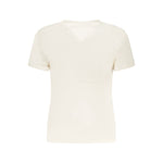 Tommy Hilfiger Beige Cotton Tops & T-Shirt TO-38450-XS