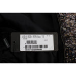 Dolce & Gabbana Dark Silk Shift Gown Full Length Dress NOC10154-1