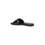 Valentino Garavani Patent leathe VLogo slide Sandals VA-7W2S0BD5TMK0NO-EU36/US6