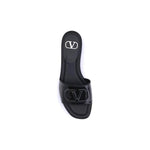 Valentino Garavani Patent leathe VLogo slide Sandals VA-7W2S0BD5TMK0NO-EU36/US6