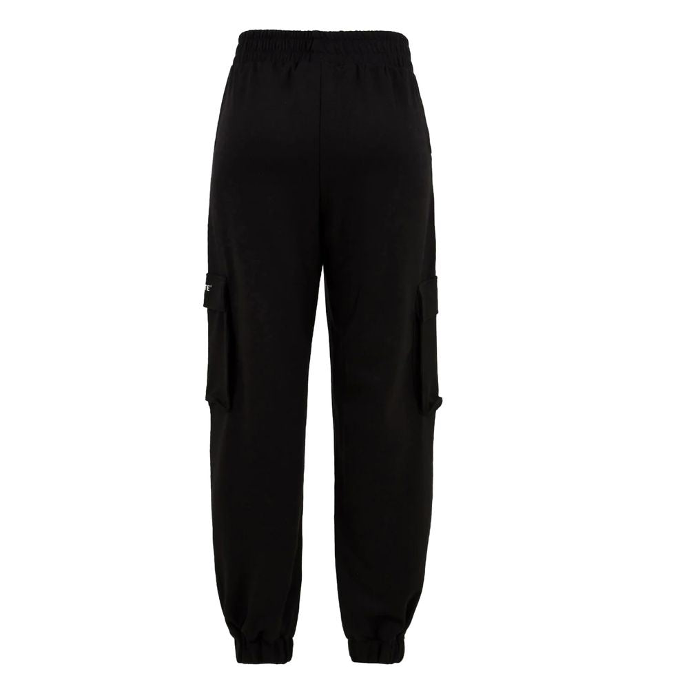 Hinnominate Black Polyester Jeans & Pant HI-15583-XS