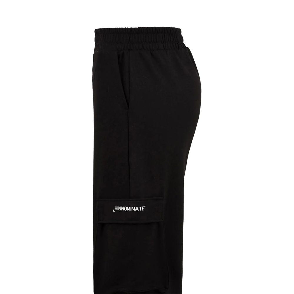 Hinnominate Black Polyester Jeans & Pant HI-15583-XS