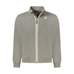 K-WAY Green Cotton Men Sweater KW-38796-S