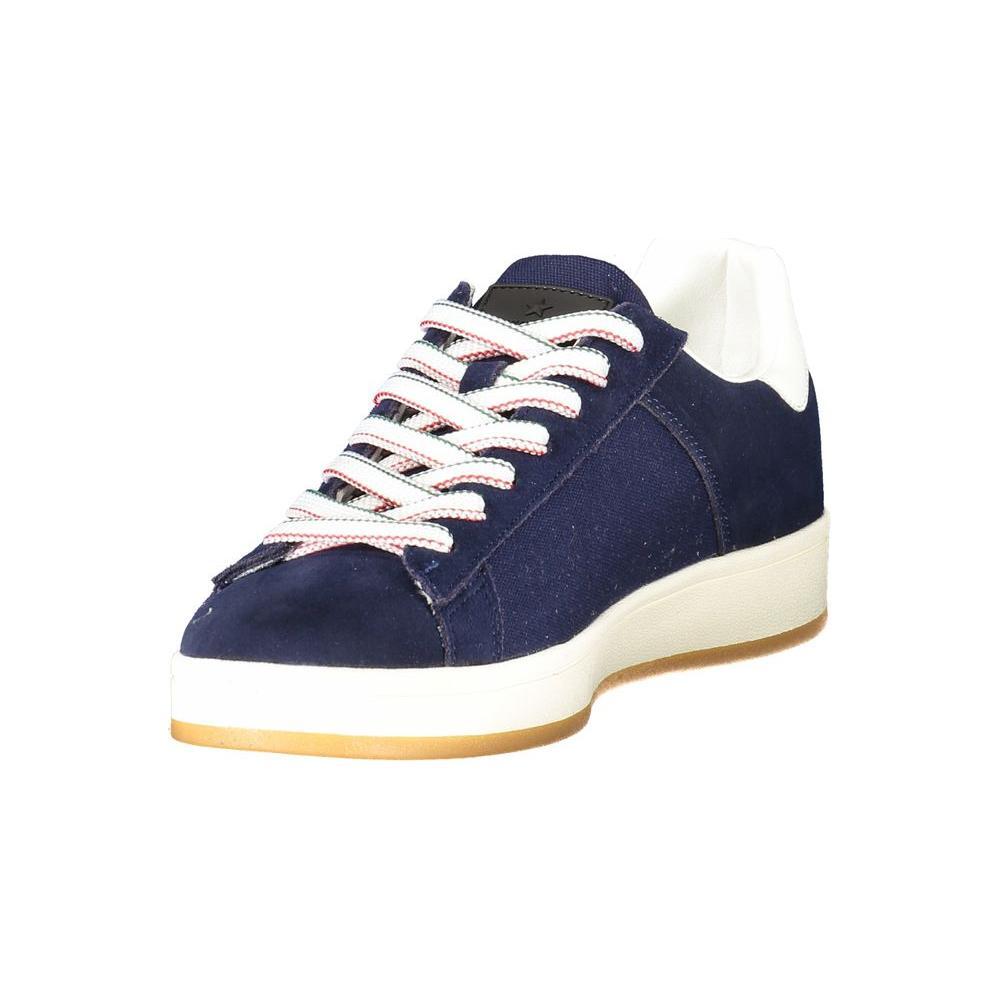 Esercito 1659 Blue Leather Men Sneaker ES-38855-EU44/US11