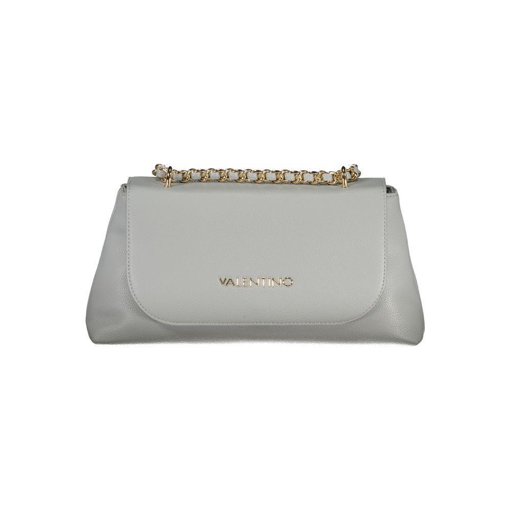 Mario Valentino Gray Polyethylene Handbag VA-32684