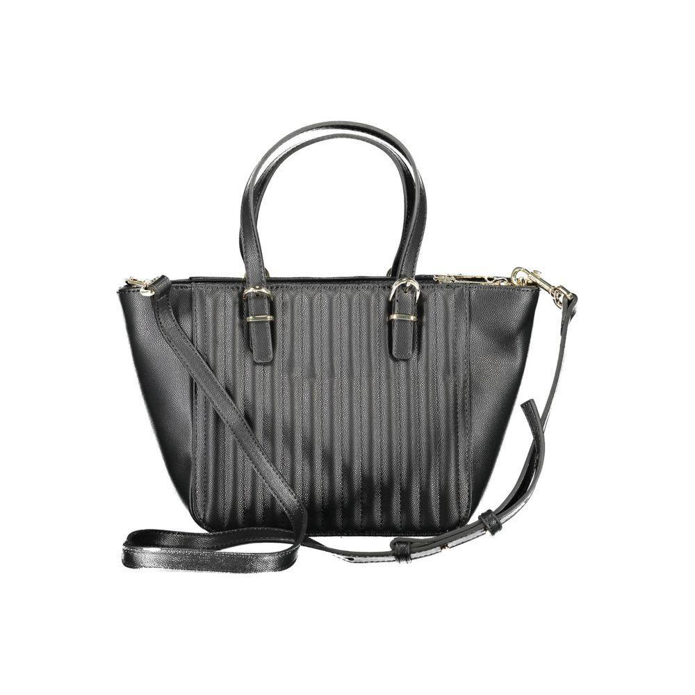 Tommy Hilfiger Black Polyethylene Handbag TO-16660