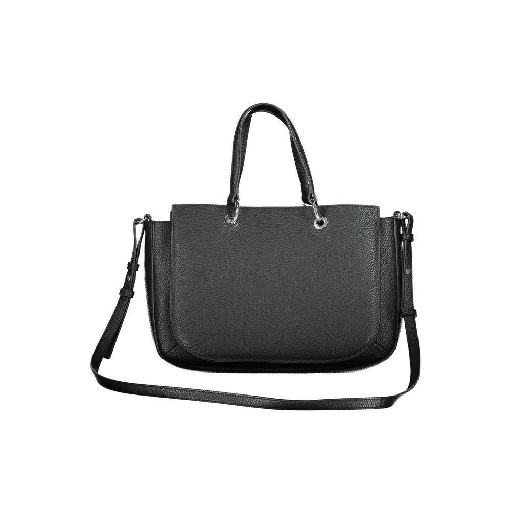 Tommy Hilfiger Black Polyethylene Handbag TO-20442