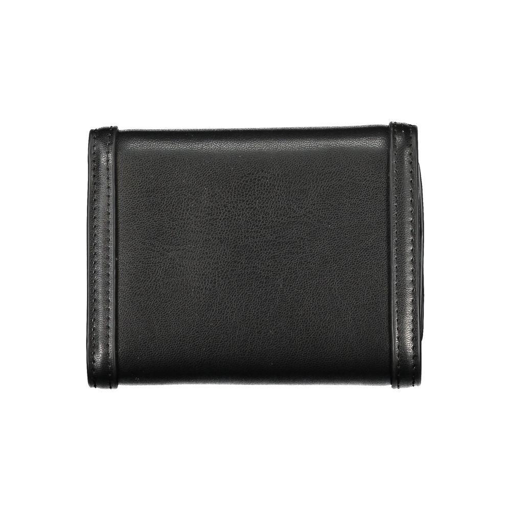 Tommy Hilfiger Black Polyethylene Wallet TO-27161