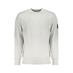 Calvin Klein Gray Cotton Sweater CA-29490-XXL