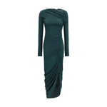 Ferragamo Draped midi Dress FE-785370005-IT40 | M