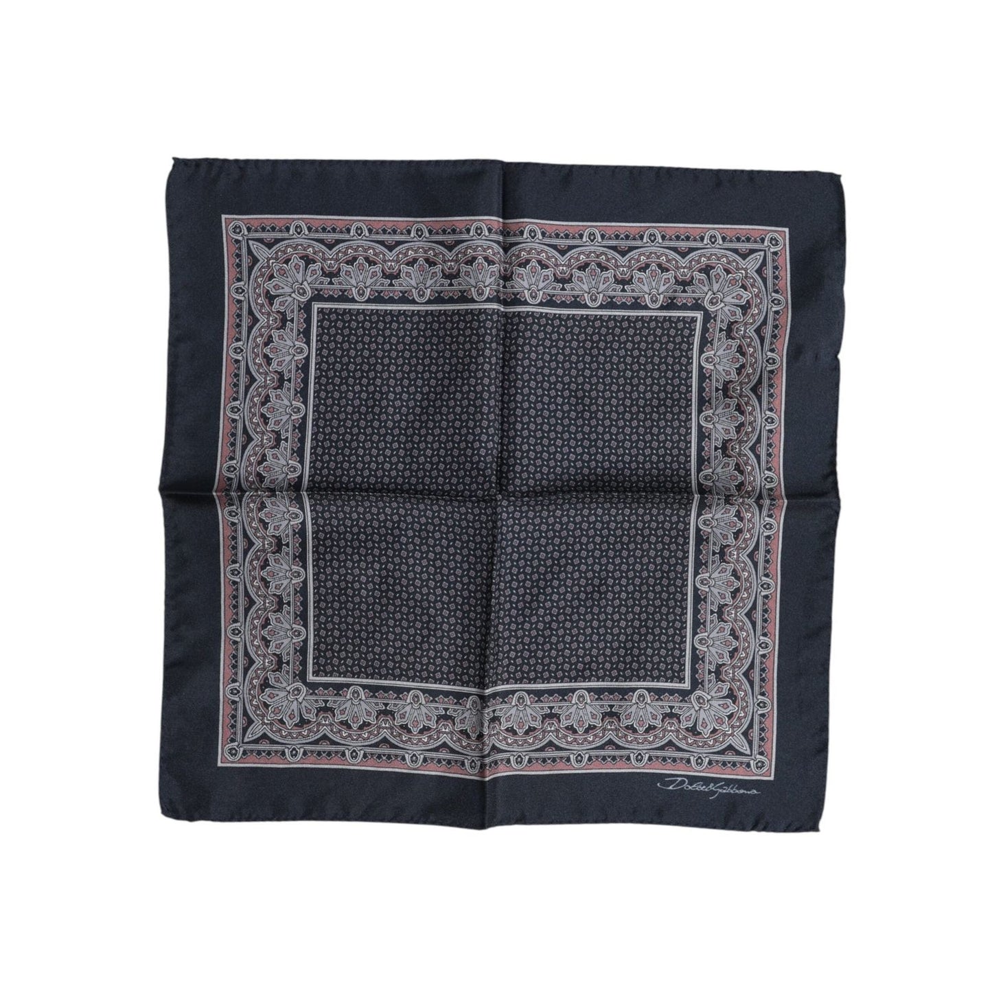 Dolce & Gabbana Multicolor Fantasy Silk Square Foulard Scarf MS7513