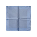 Dolce & Gabbana Light Blue Silk Square Men Foulard Scarf MS7532