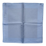 Dolce & Gabbana Light Blue Silk Square Men Foulard Scarf MS7532