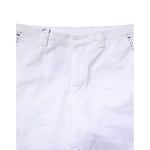 Dolce & Gabbana White Cotton Straight Logo Men Pants PAN75826-46