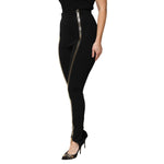 Dolce & Gabbana Black High Waist Skinny Pants