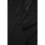 Dolce & Gabbana Black Nylon Lace Long Sleeve Blouse Top