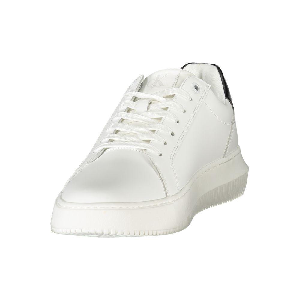 Calvin Klein White Leather Men Sneaker CA-38960-EU40/US7