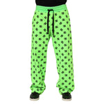 Dolce & Gabbana Green Logo Print Jogger Men Sweatpants Pants