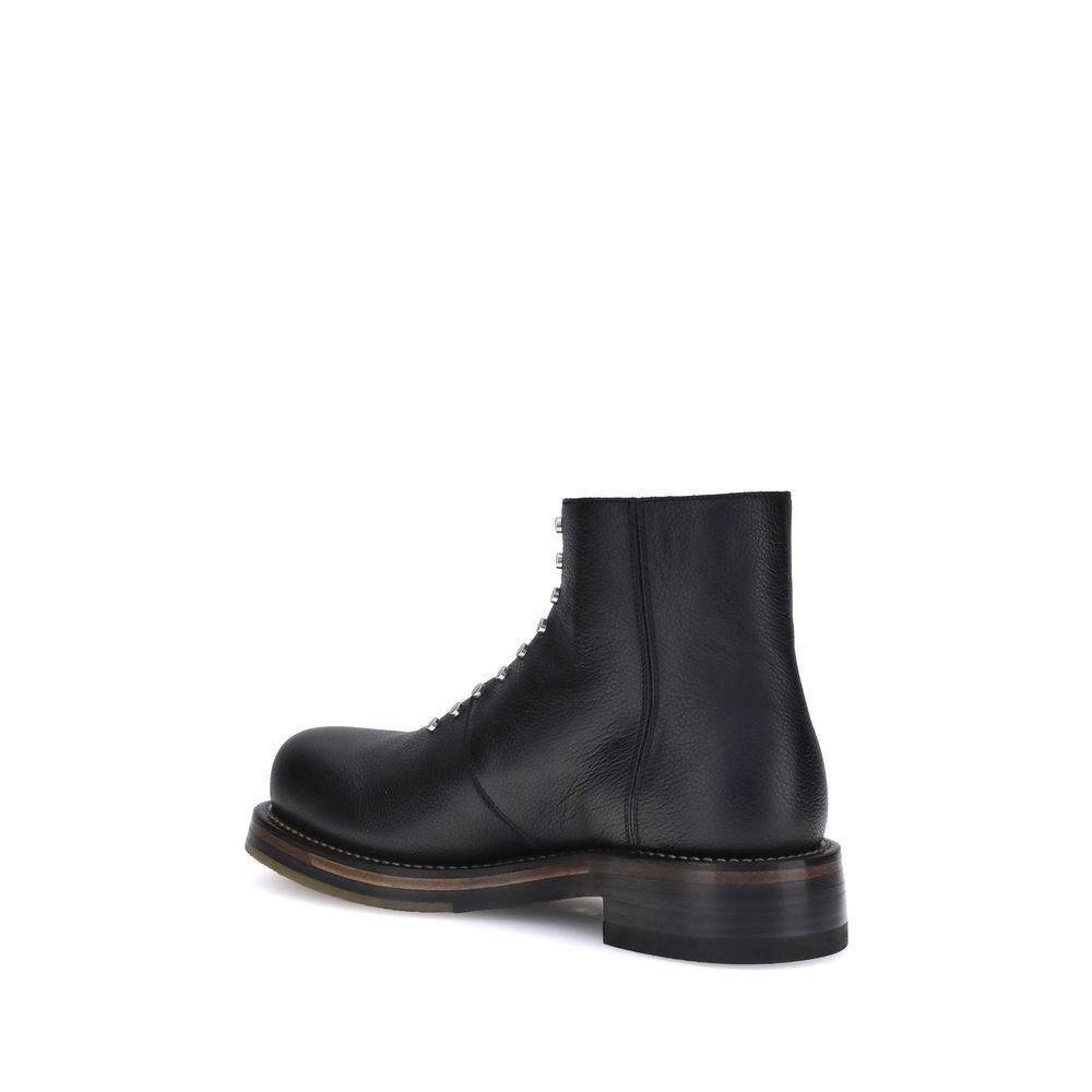 Alexander McQueen Studded leather Ankle Boots AL-831111WIAGG1064-EU40/US7