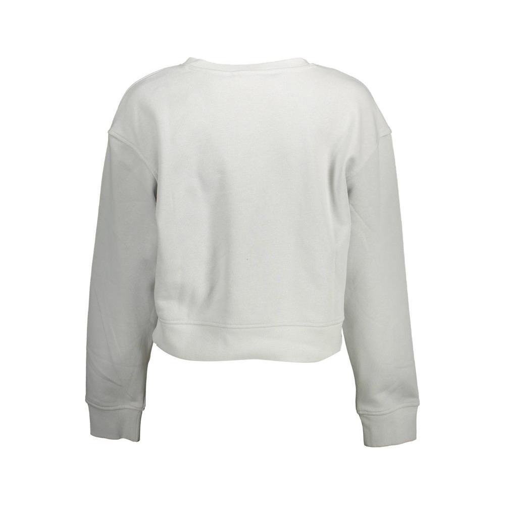Calvin Klein Gray Cotton Sweater CA-12230-XL