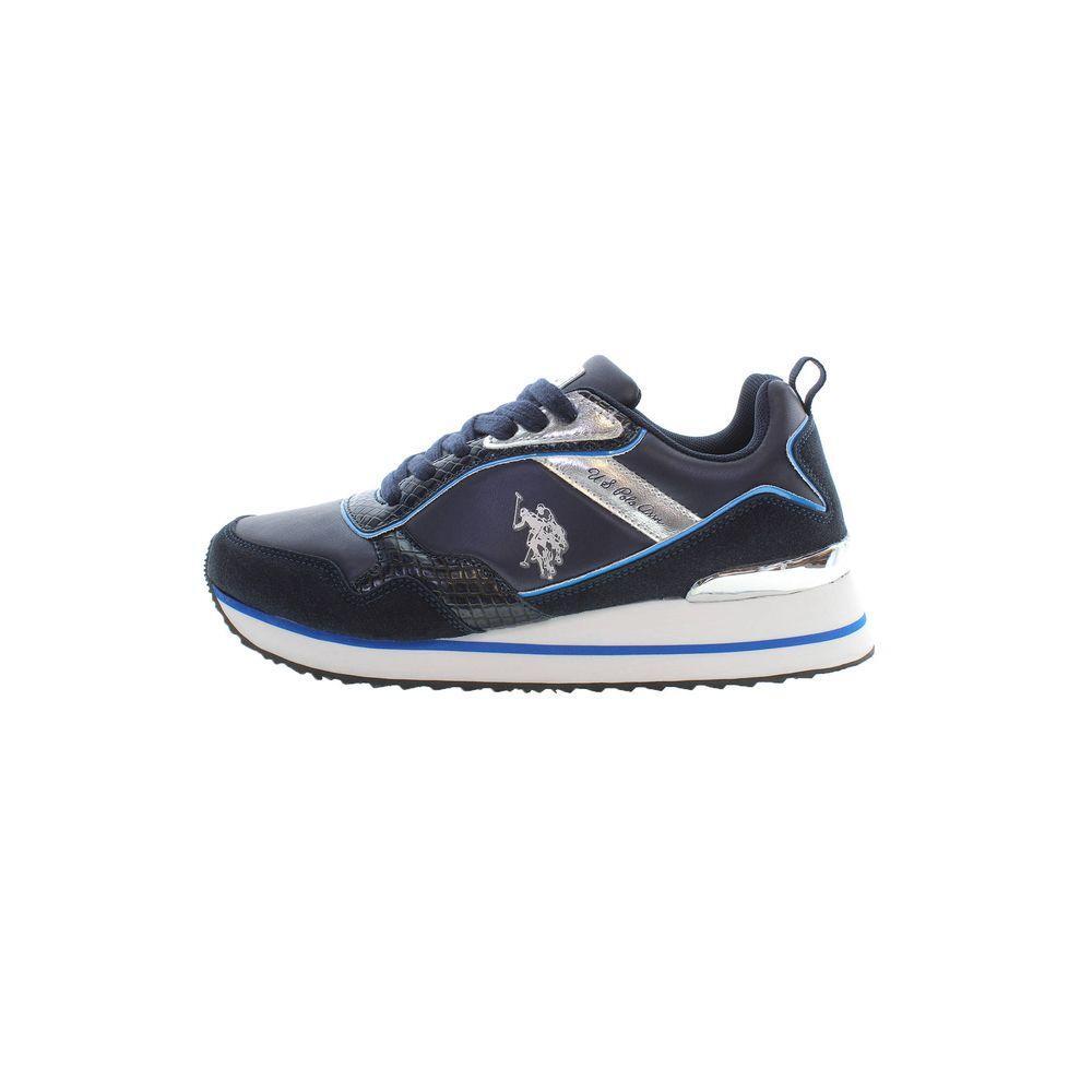 U.S. POLO ASSN. Blue Polyester Sneaker US-14581-EU39/US9