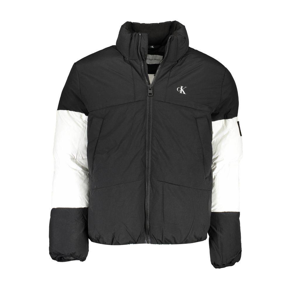 Calvin Klein Black Polyester Jacket CA-16522-L