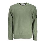 Calvin Klein Green Cotton Sweater CA-25457-M