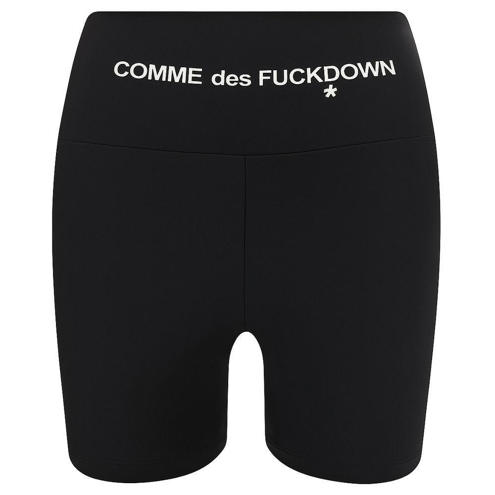 Comme Des Fuckdown Black Nylon Short CO-15687-IT36|XXS
