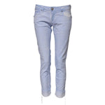 Acht Light Blue Cotton Slim Fit Denim Low Waist Denim Jeans PAN71833-26