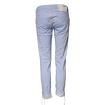 Acht Light Blue Cotton Slim Fit Denim Low Waist Denim Jeans PAN71833-26