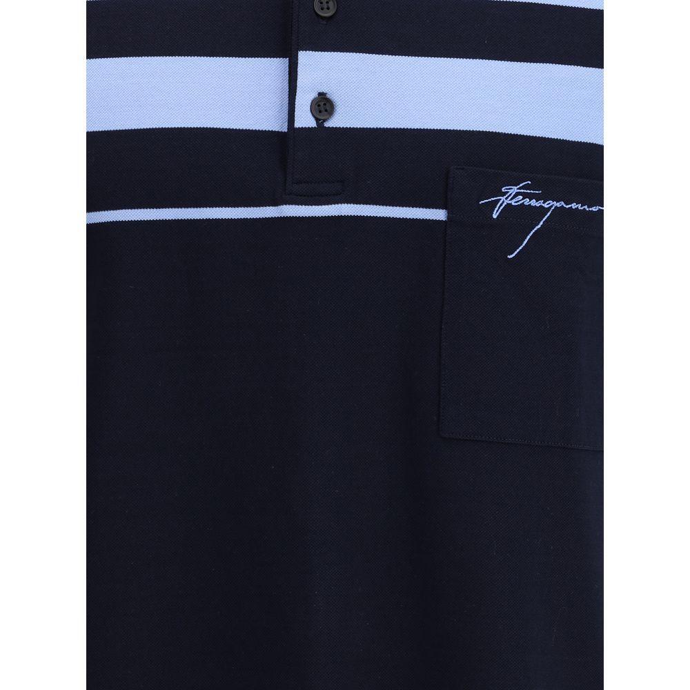 Ferragamo Short Sleeves Polo FE-786204002-XL