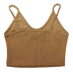 Comme Des Fuckdown Brown Cotton Tops & T-Shirt CO-15700-IT36|XXS