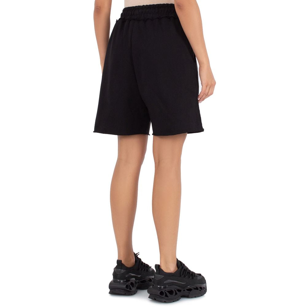 Comme Des Fuckdown Black Cotton Short CO-15693-S