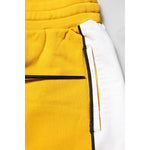Dolce & Gabbana Yellow Cotton Printed Sweatpants Jogger Pants PAN76387-50