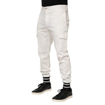 Dolce & Gabbana White Cotton Jogger Cargo Skinny Men Pants PAN76397-50