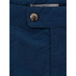 Canali Blue Polyamide Swim Short