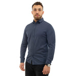 Canali Blue Cotton Shirt CA-8502673-IT50 | L
