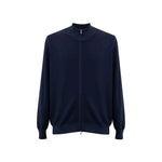 Gran Sasso Blue Wool T-Shirt