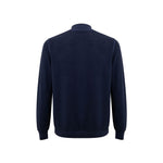 Gran Sasso Blue Wool T-Shirt