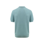 Gran Sasso Blue Cotton Polo Shirt GR-942420051436-IT50 | L
