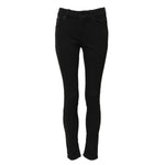 Dolce & Gabbana Black Cotton Skinny Mid Waist Denim Jeans PAN75945-38