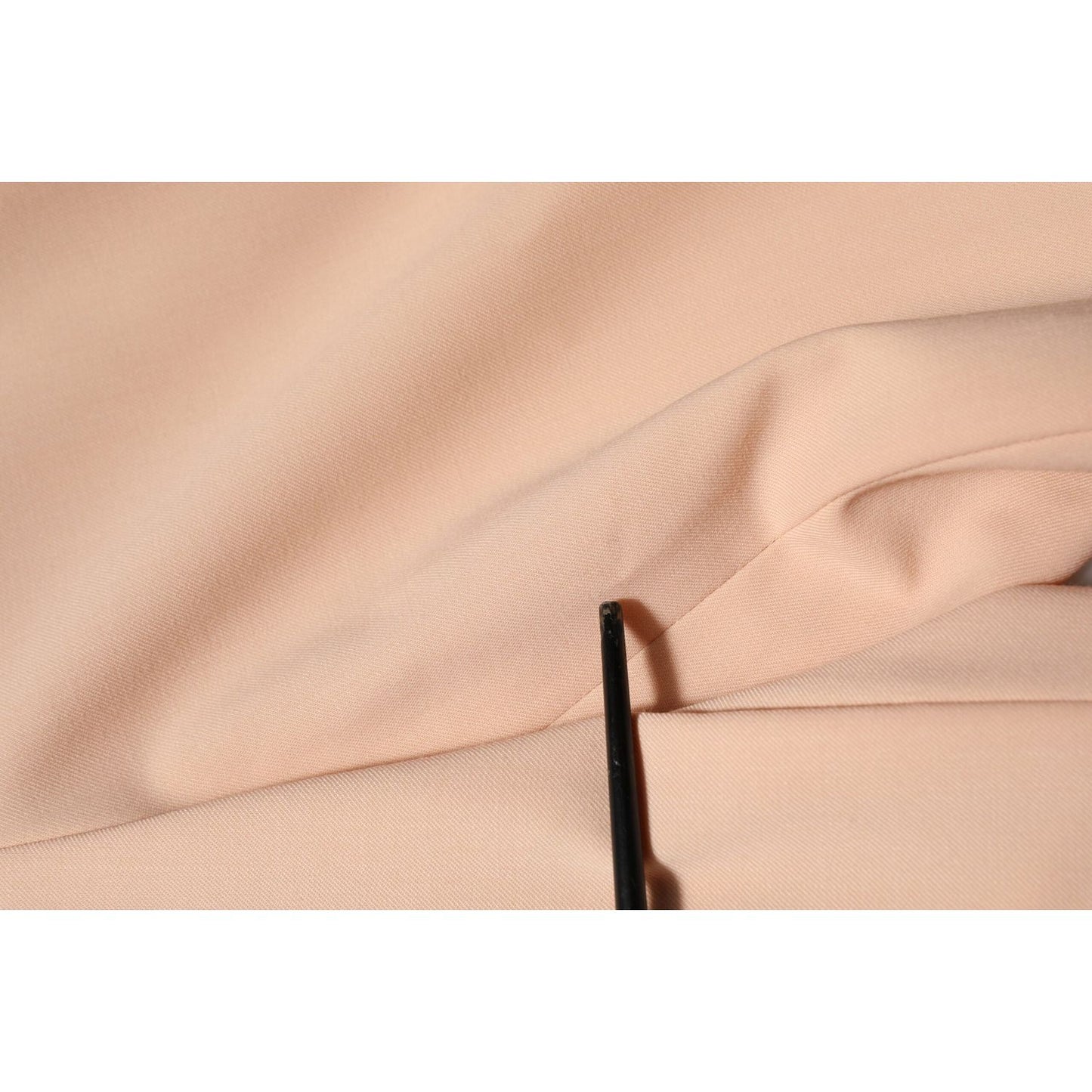 Dolce & Gabbana Beige Polyester Mid Waist Tapered Pants PAN76144-40