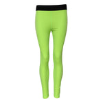 Dolce & Gabbana Green Nylon Slim Fit Leggings Pants PAN76255-40