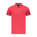 Norway 1963 Red Cotton Men Polo Shirt NO-38992-XL
