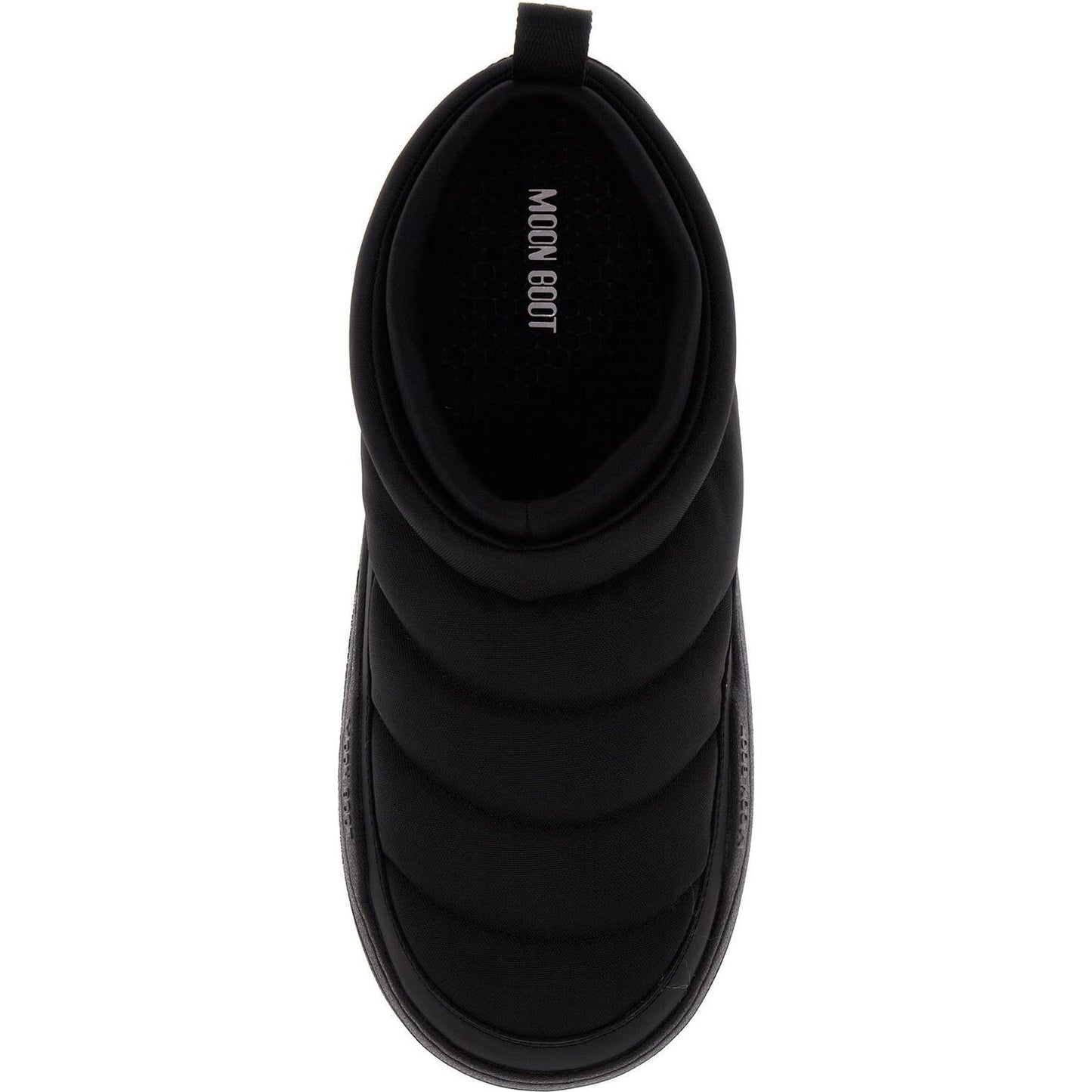 Moon Boot soft nylon slip-on park shoes Boots Moon Boot Black