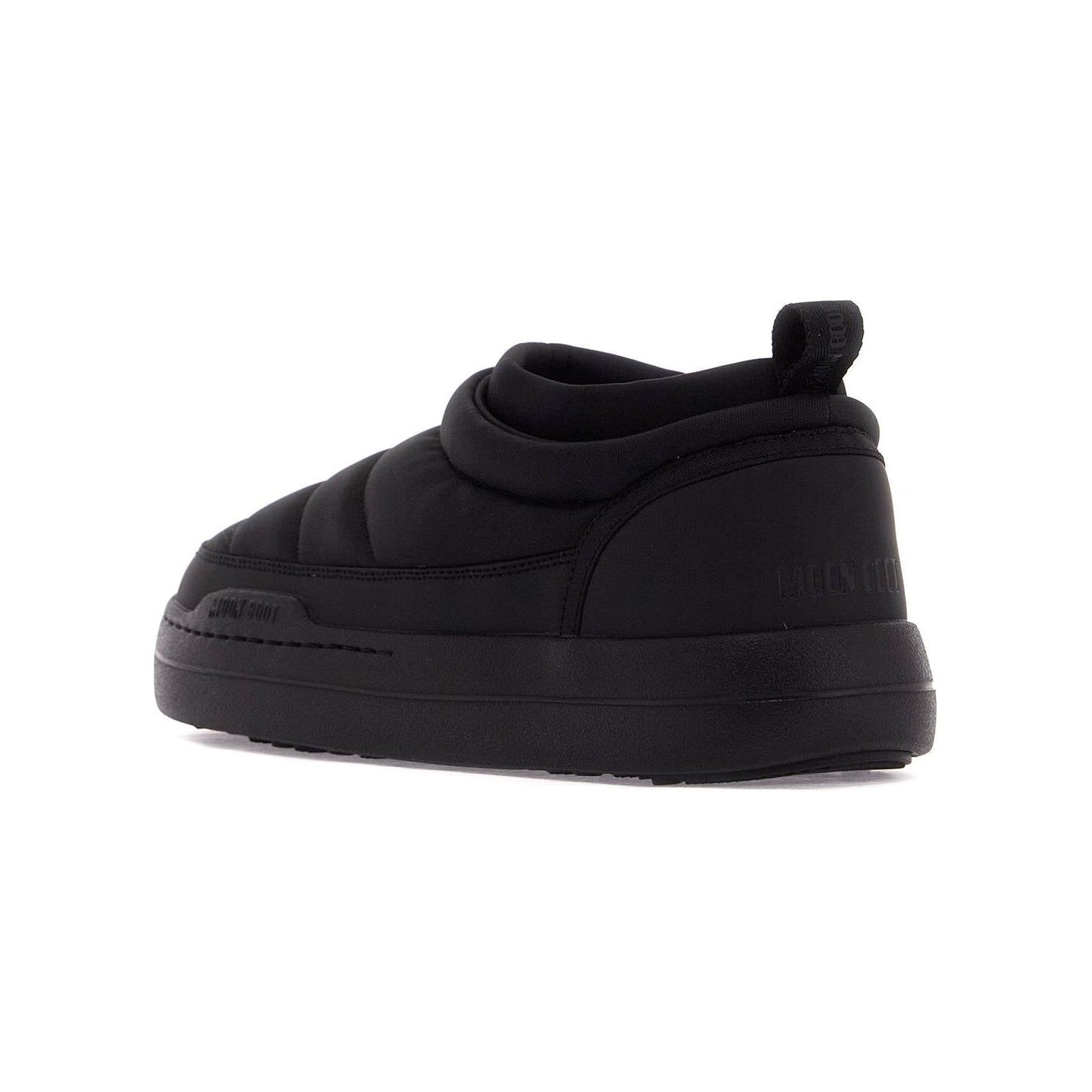 Moon Boot soft nylon slip-on park shoes Boots Moon Boot Black
