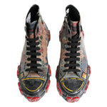 Dolce & Gabbana Multicolor Camouflage High Top Sneakers Shoes MV6274-44