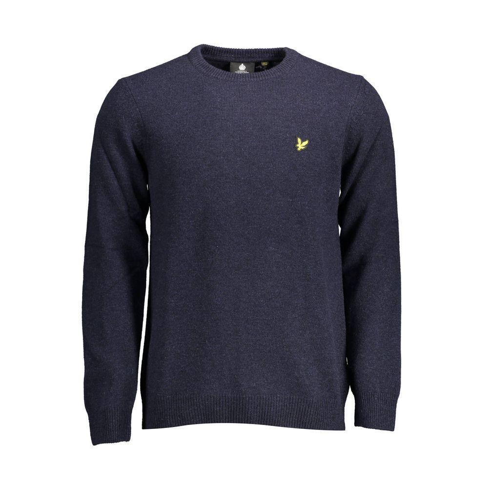 Lyle & Scott Blue Wool Sweater LY-15061-S